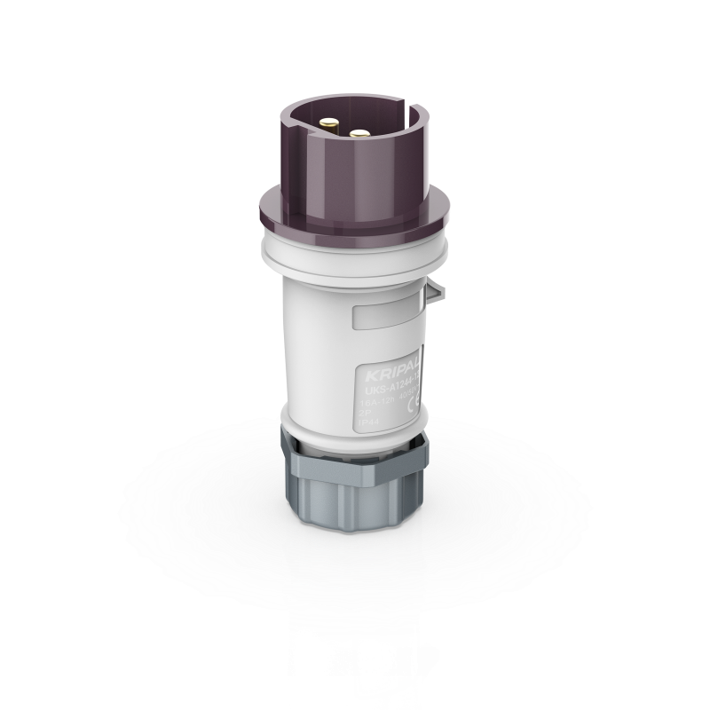 UKS-A IP44 Cable Mount 2P/3P 16A/32A Low Voltage Plug 20-25V 40-50V