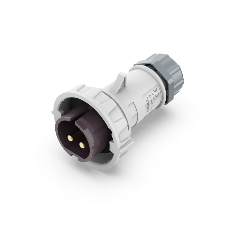 UKS-A IP67 Cable Mount 2P/3P 16A/32A Low Voltage Plug 20-25V 40-50V