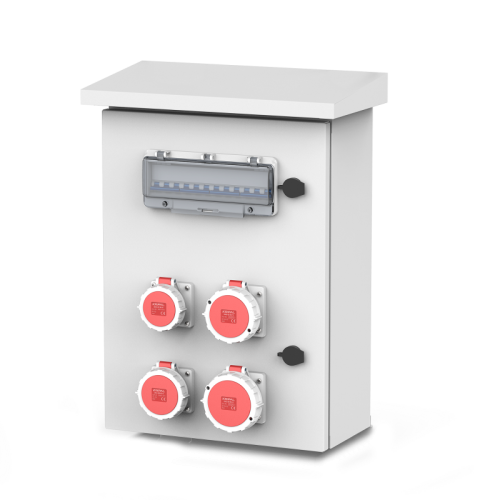 Metal Power Maintenance Socket Box IP44-IP66 Power Supply Box Wall Mounted Outdoor