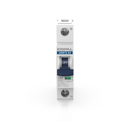 UKB7Z DC MCB 1P 63A 250V DC Mini Circuit Breaker 6kA