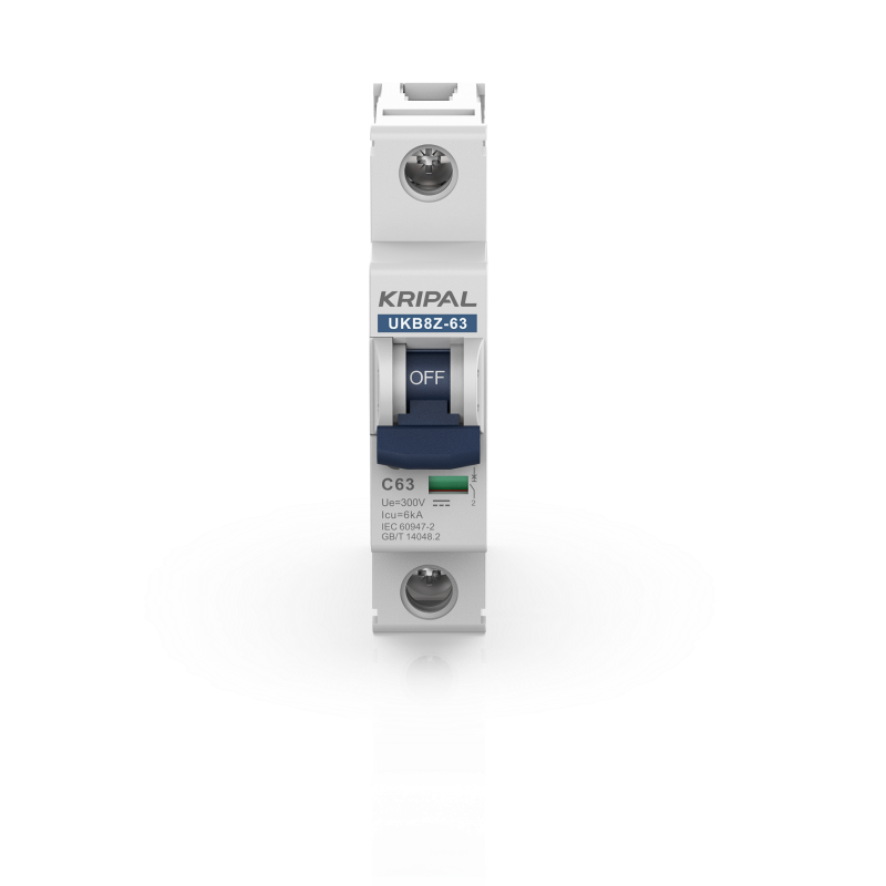 UKB8Z DC Mini Circuit Breaker 1Pole 63A 300V DC MCB 6kA