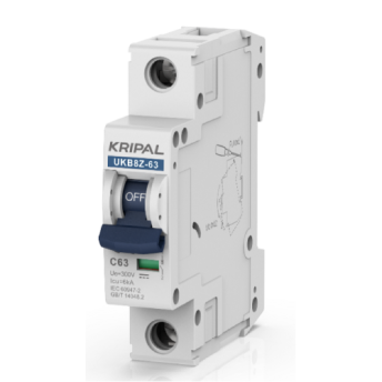 UKB8Z DC Mini Circuit Breaker 1Pole 63A 300V DC MCB 6kA