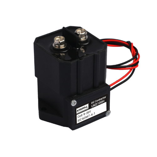 UKD100H Fully Sealed High Voltage DC Contactor 100A 9-36V