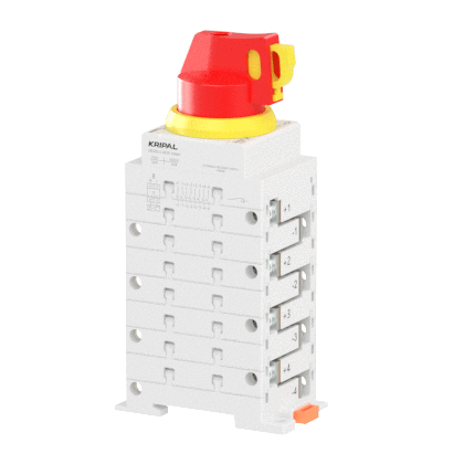 UKGD63 DC Isolator Switch 1500V DC 2P 3P 4P 6P 8P Disconnect Switch PV Solar system Din Rail Mount