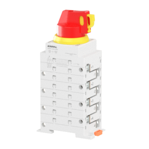 UKGD63 DC Isolator Switch 1500V DC 2P 3P 4P 6P 8P Disconnect Switch PV Solar system Din Rail Mount