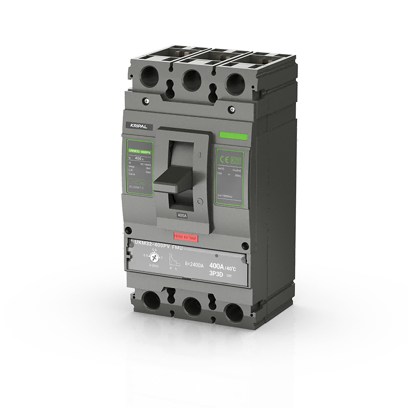 UKM32PV 400A 3P 750V DC MCCB for PV System Molded Case Circuit Breaker