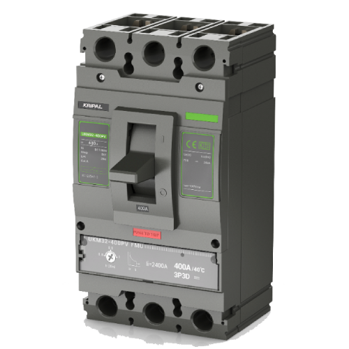 UKM32PV 400A 3P 750V DC MCCB for PV System Molded Case Circuit Breaker