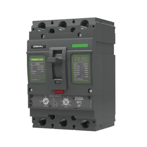 UKM32PV DC MCCB 3P 250A 750V for Battery Energy Storage Systems DC Molded Case Circuit Breaker