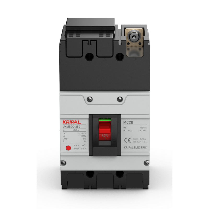 UKM5DC DC MCCB 3P 250A 1500V PV Solar Molded Case Circuit Breaker