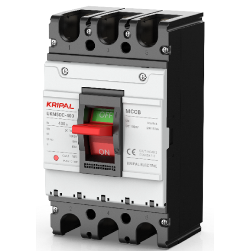 UKM5DC 3P 400A DC MCCB 1000V 400A DC Molded Case Circuit Breaker 3 Pole CE Certified