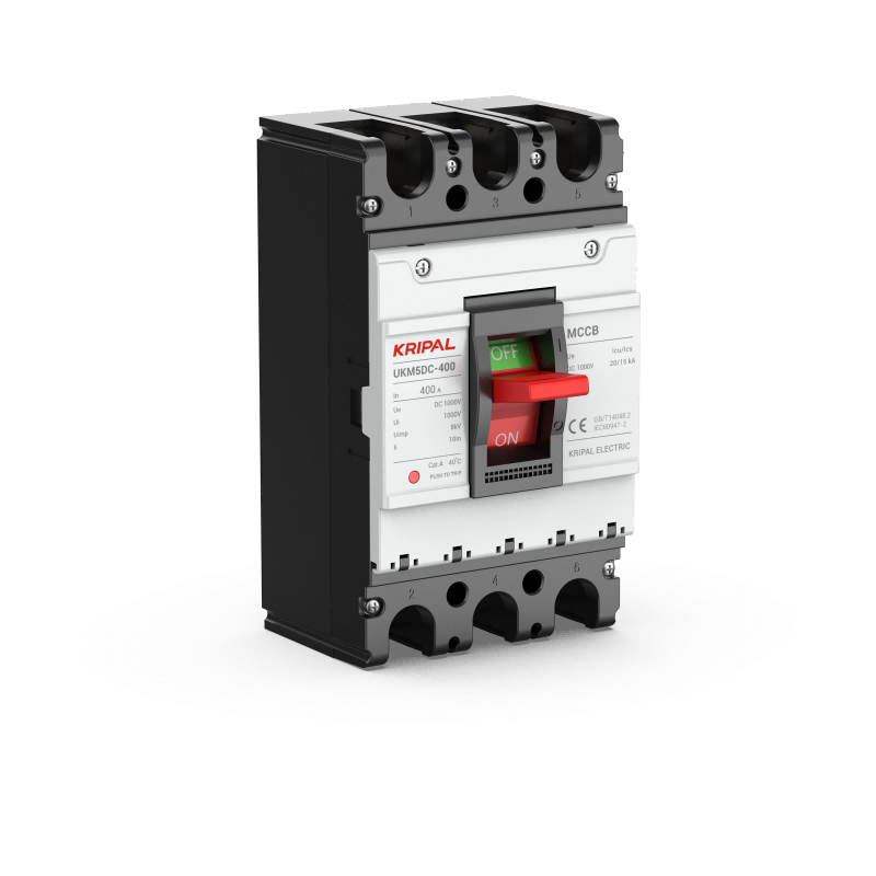 UKM5DC 3P 400A DC MCCB 1000V 400A DC Molded Case Circuit Breaker 3 Pole CE Certified