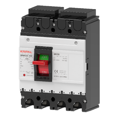 UKM5DC 1500V 400A 4 Pole DC MCCB PV Solar Molded Case Circuit Breaker