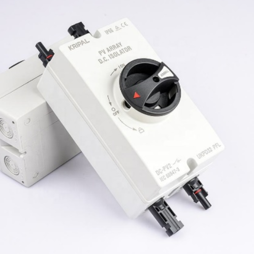 UKPD32 DC Isolator Switch 4 Pole 16A 1200V DC Switch Disconnector IP66 Surface Mount