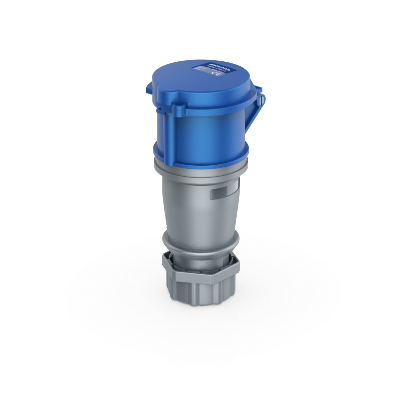 UKS2-C IP44 Cable Mount 3P/4P/5P Industrial Plug Connector 16A/32A CEE Socket