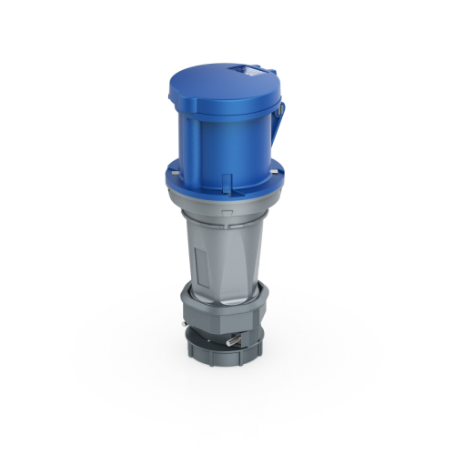 UKS-C IP44 Cable Mount 3P/4P/5P Industrial Plug Connector 63A CEE Socket