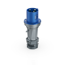 UKS-A IP44 Cable Mount 3P/4P/5P Industrial CEE Power Plug 63A CE Certified