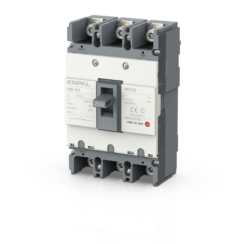 ABE-203 MCCB 3 Pole 250A Moulded Case Circuit Breaker CE Certified