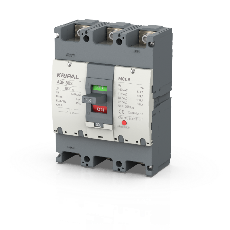 ABE-803 MCCB 3 Pole 800A Moulded Case Circuit Breaker CE Certified