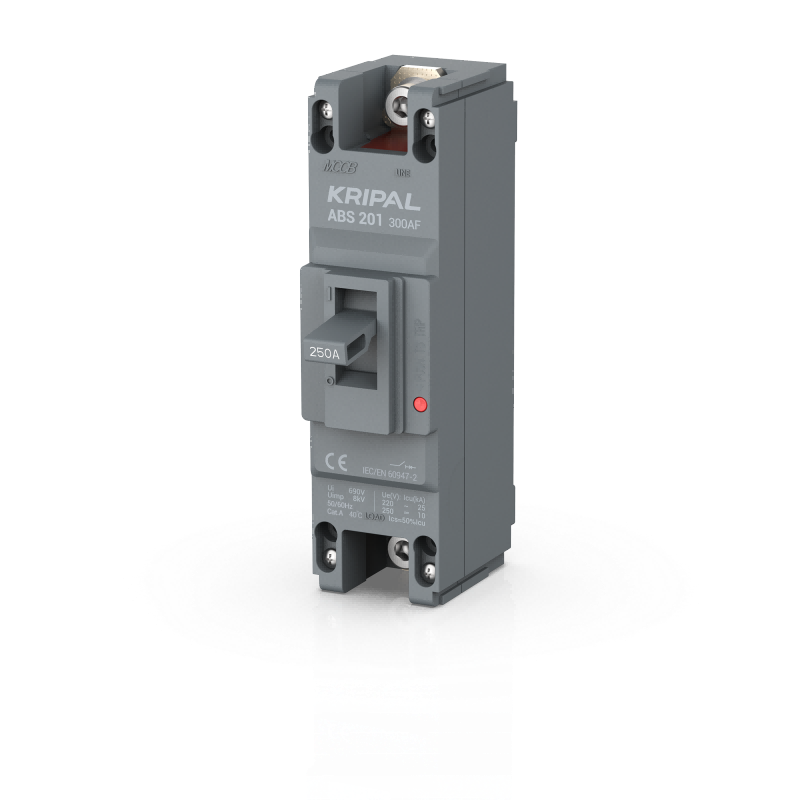 ABS-201 MCCB 1 Pole 250A Moulded Case Circuit Breaker CE Certified