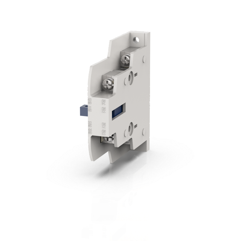AU-100 Auxiliary Contact Block 2 Contact 1NC + 1NO Side Mount