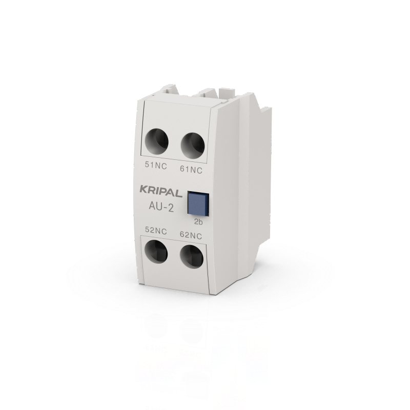 AU-2 Auxiliary Contact Block 2 Contact 1NC + 1NO Front Mount