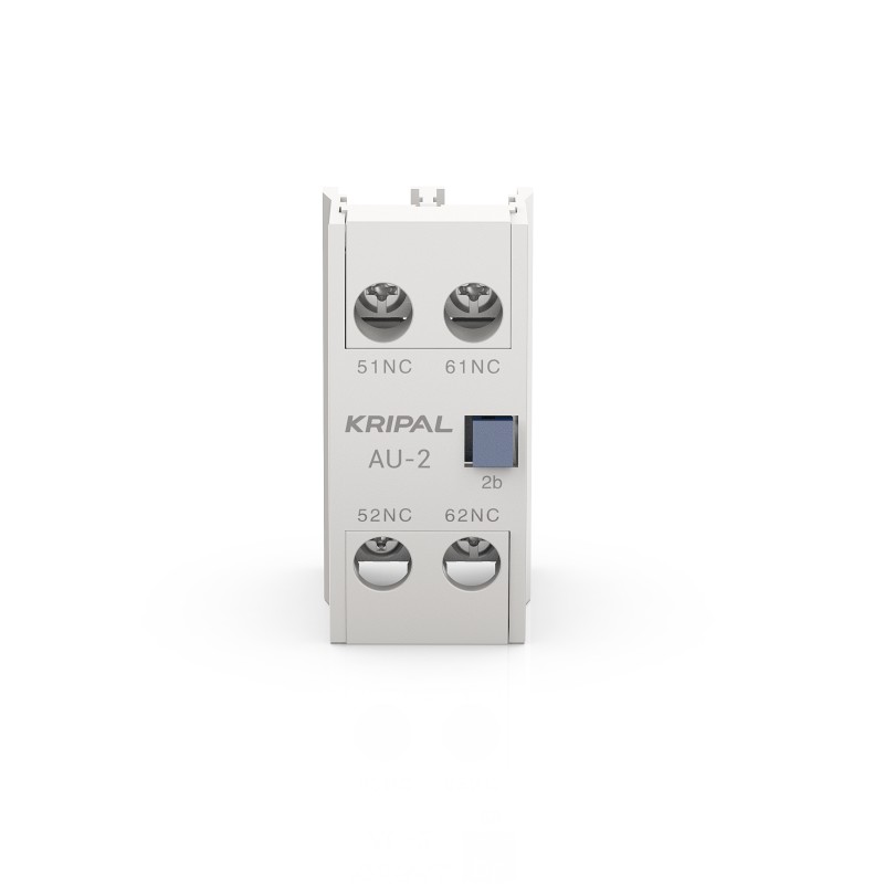 AU-2 Auxiliary Contact Block 2 Contact 1NC + 1NO Front Mount