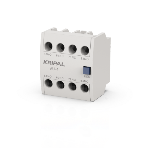 AU-4 Auxiliary Contact Block 4 Contact 2NC + 2NO Front Mount