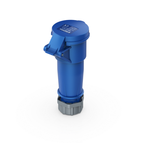 UKS-C IP44 Cable Mount 3P/4P/5P Industrial Plug Connector 16A/32A CEE Socket
