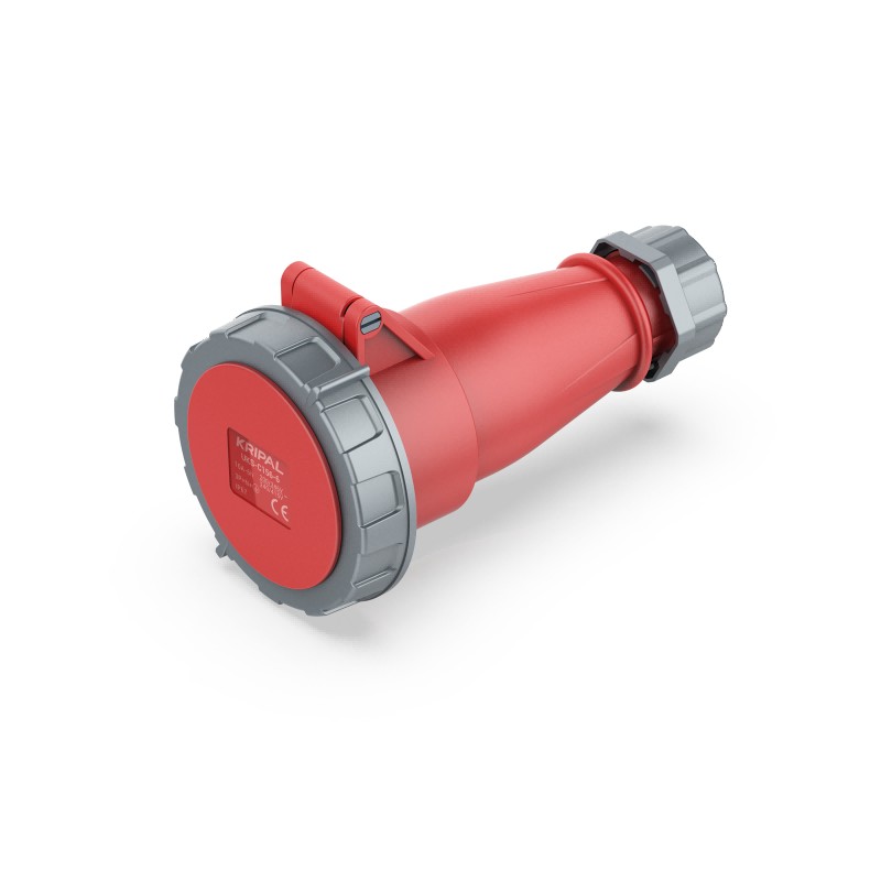 موصل قابس صناعي ثلاثي/رباعي/خماسي الأقطاب بتصنيف حماية IP67 من UKS-C، مقبس CEE بقدرة 16 أمبير/32 أمبير