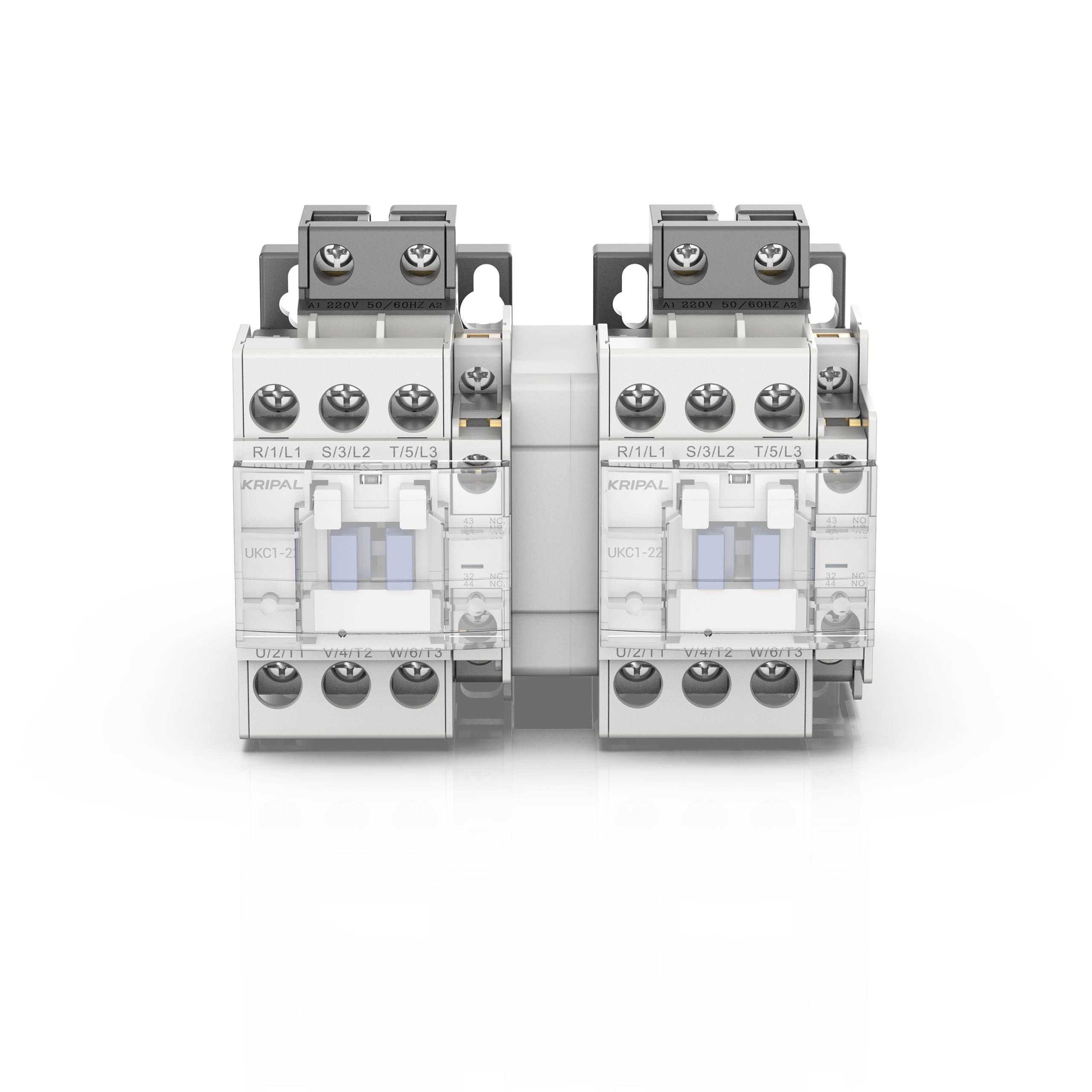 UKC1-22R 3-Pole Reversing Contactor 9/12/18/22A ac Coil 24V 110V 220V 380V
