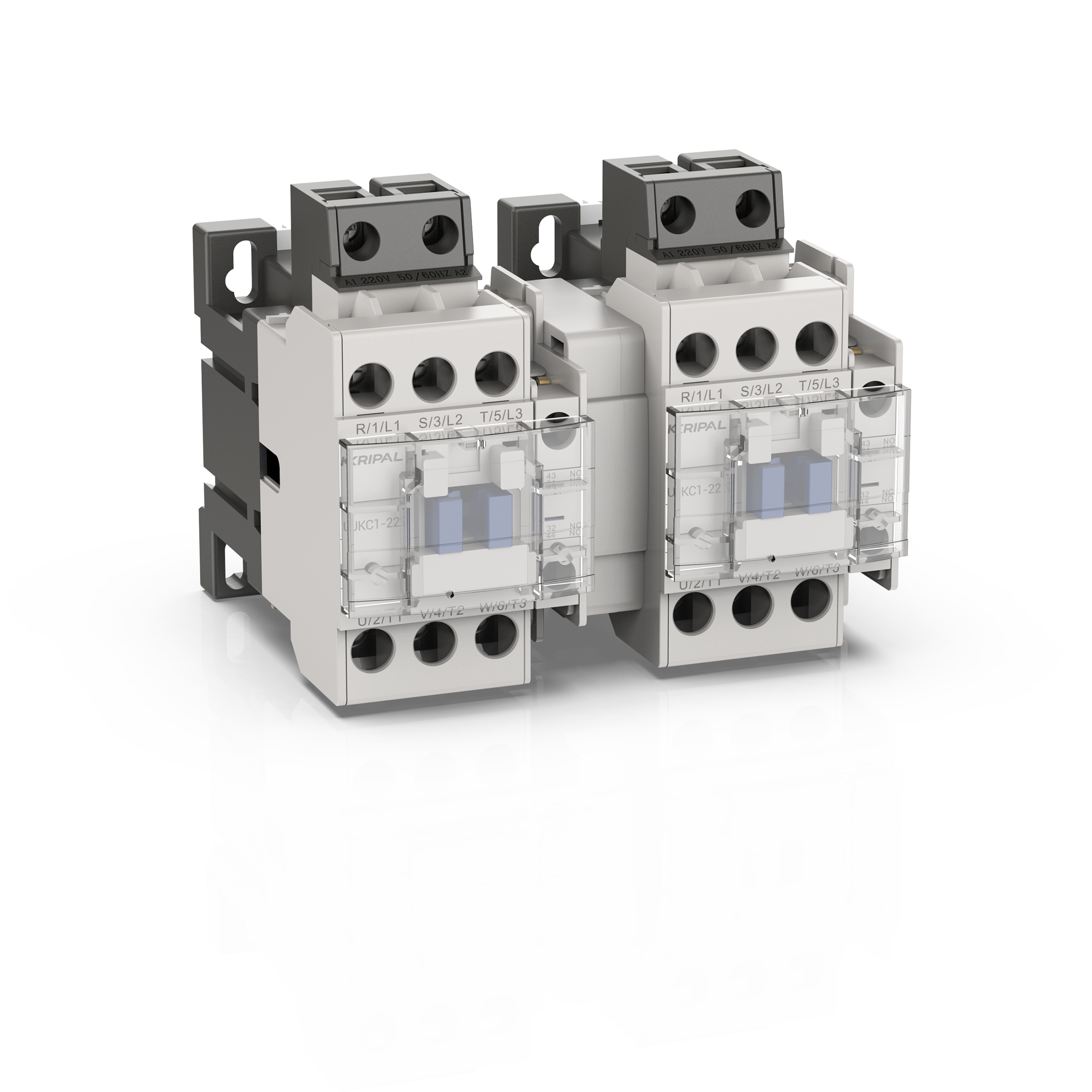 UKC1-22R 3-Pole Reversing Contactor 9/12/18/22A ac Coil 24V 110V 220V 380V