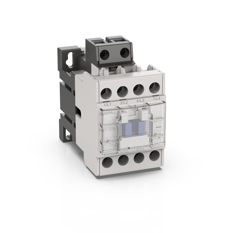 UKC1 Contactor 4-Pole 24V 110V 220V 380V AC Coil 9/12/18/22A UL listed