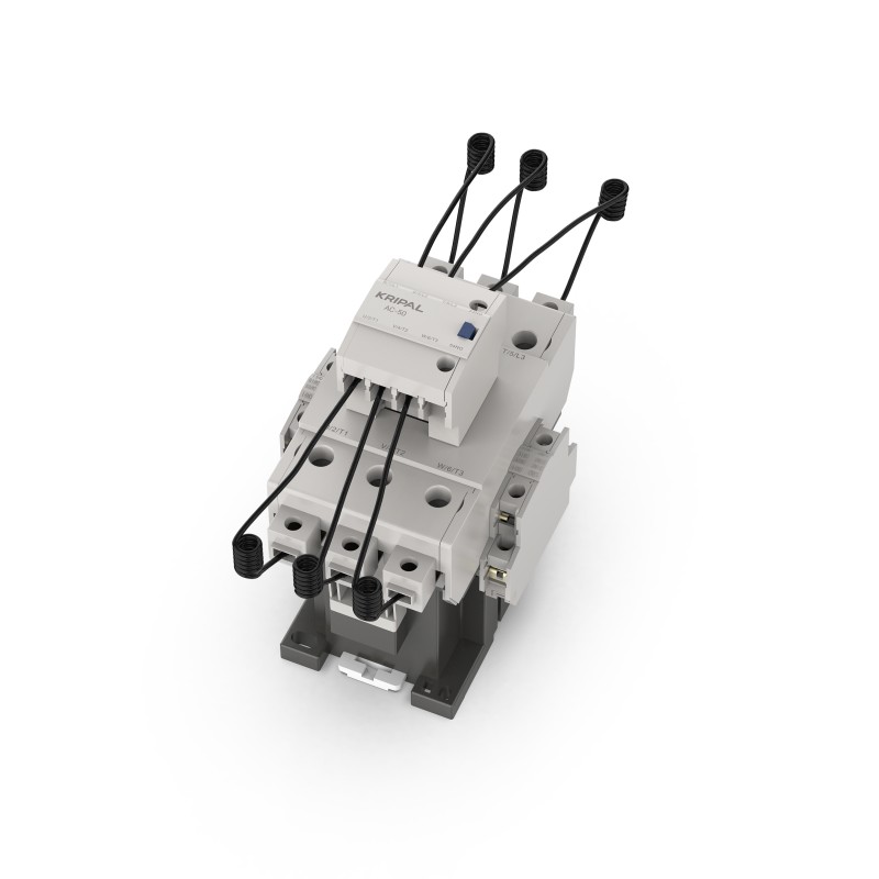 UKC1 Capacitor Contactor 3-Pole 75A 24V 110V 220V 400V ac Coil 78kvar