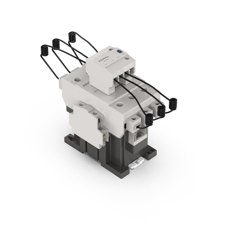 UKC1 Capacitor Contactor 3-Pole 75A 24V 110V 220V 400V ac Coil 78kvar