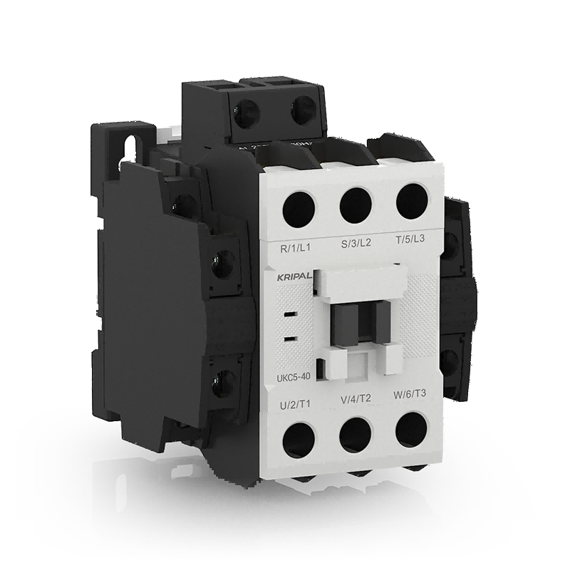 UKC5 Magnetic Contactor 40A 3-Pole 24V 110V 220V 380V AC Coil CE Certified