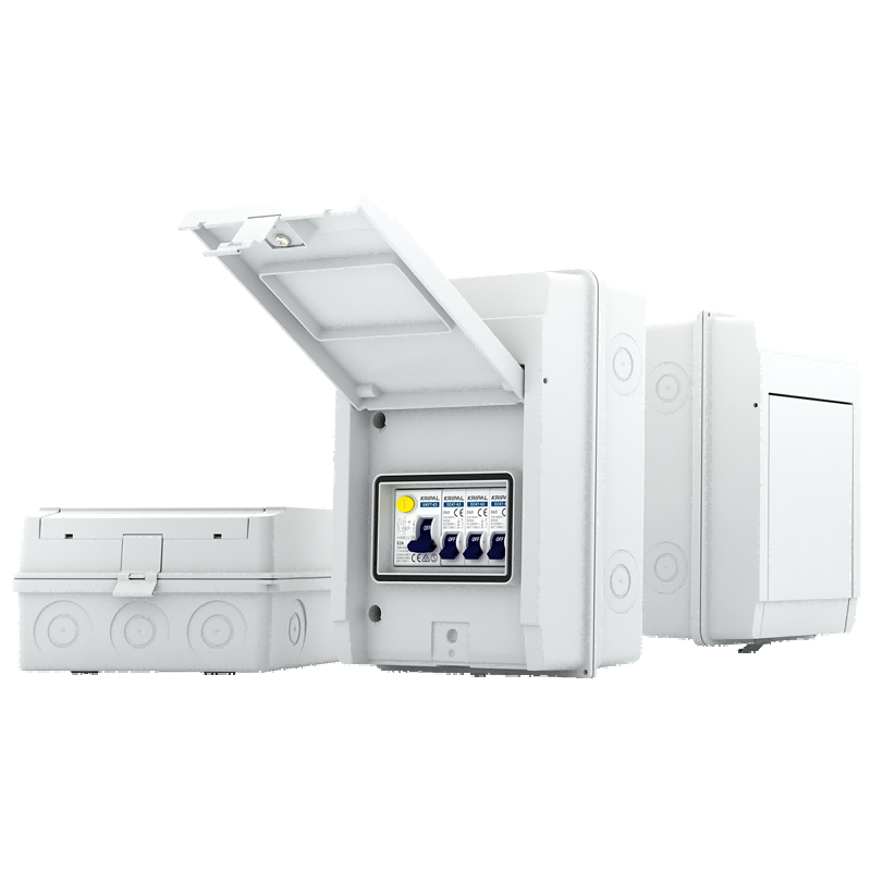 UKE5W Aluminum Enclosure & Consumer Unit – IP66 Rated Combination Box