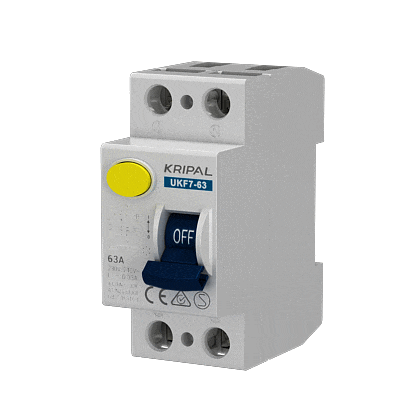 UKF7 ELCB 2Pole 230V AC RCD 30mA 40A Residual Current Circuit Breaker