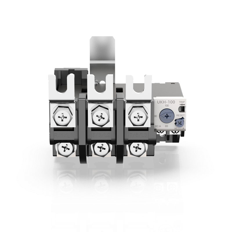 UKH-100 Thermal Overload Relay 34-125A Contact Rating 3P 1NO + 1NC