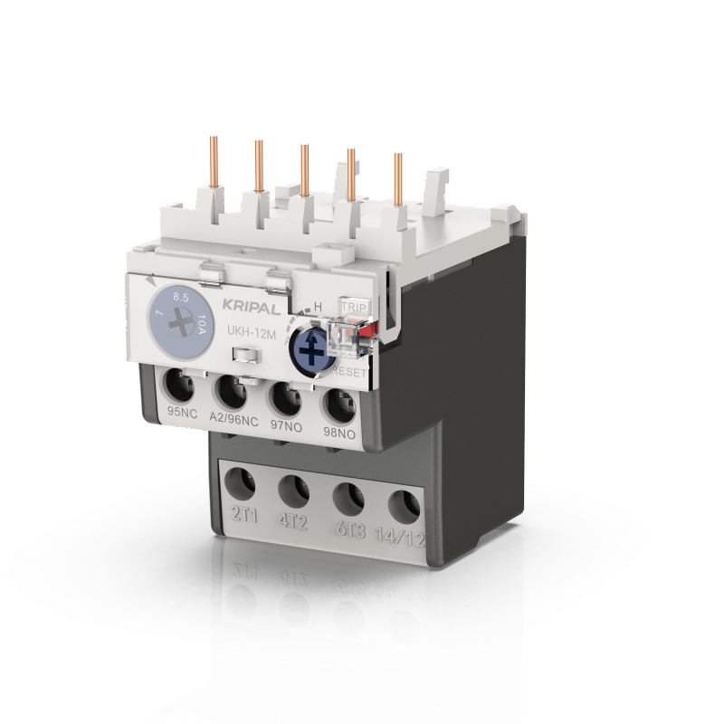 UKH Mini Thermal Overload Relay 0.1-16A Contact Rating 1NO + 1NC
