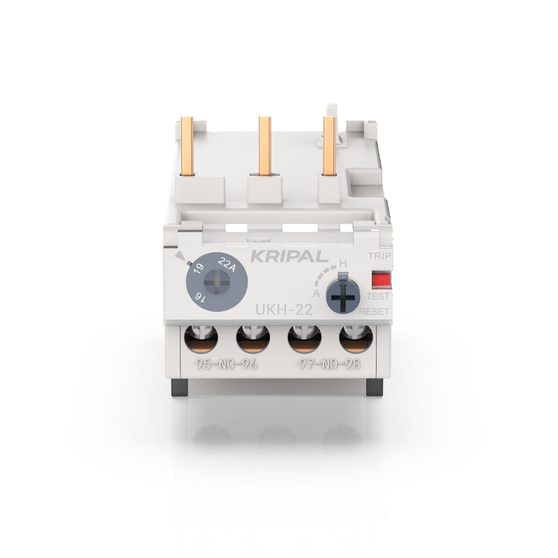 UKH-22 Thermal Overload Relay 0.1-22A Contact Rating 3P 1NO + 1NC UL Listed