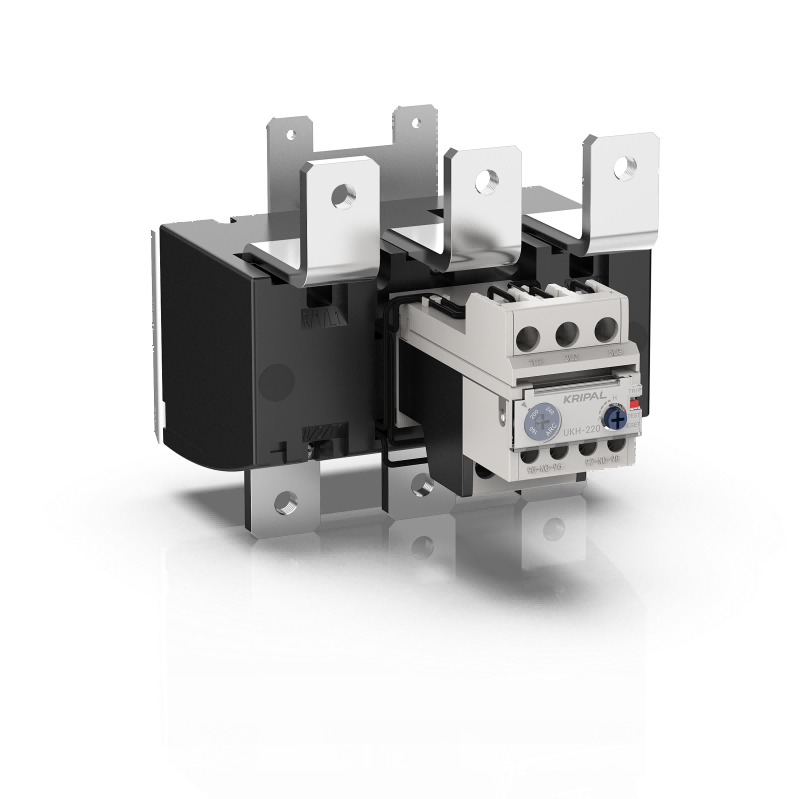 UKH-220 Thermal Overload Relay 65-240A Contact Rating 3P 1NO + 1NC