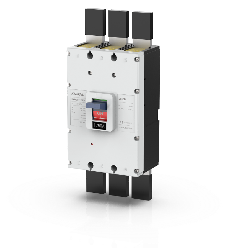 UKM30-1250 4 Pole 1250A MCCB Moulded Case Circuit Breaker CE Certified