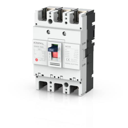 UKM30-250S 3 Pole 250A MCCB Moulded Case Circuit Breaker CE Certified