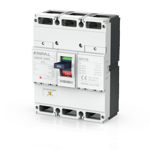 UKM30-800S 3 Pole 800A MCCB Moulded Case Circuit Breaker CE Certified