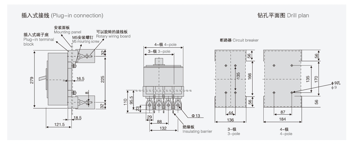 UKM30L-400 plug-in connection