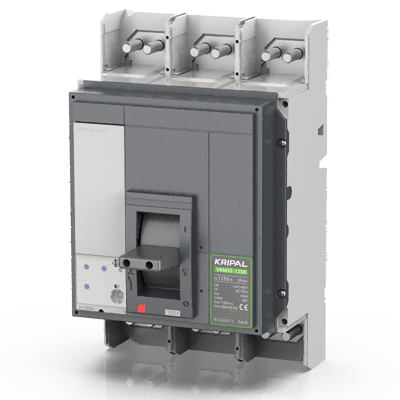 UKM32 Adjustable MCCB 1250A 3 Poles/4 Poles Moulded Case Circuit Breaker
