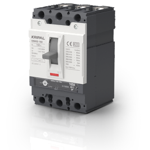 UKM32 Adjustable MCCB 160A 3 Poles/4 Poles Moulded Case Circuit Breaker
