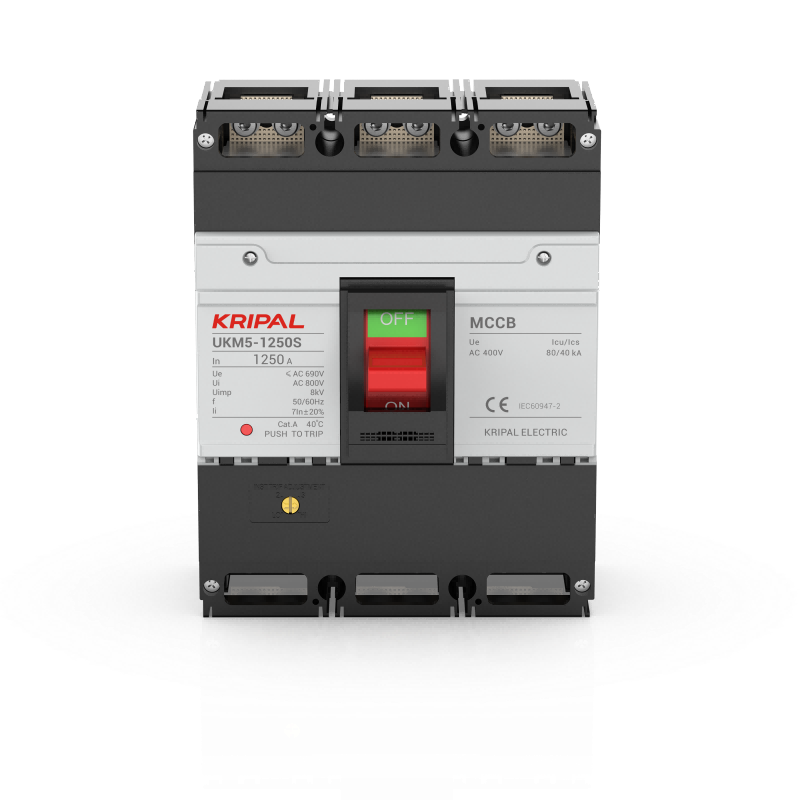 UKM5-1250 MCCB 3 Pole 1250A Moulded Case Circuit Breaker CE Certified