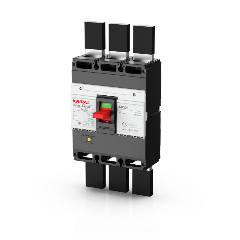 UKM5-1600 MCCB 3 Pole 1600A Moulded Case Circuit Breaker CE Certified