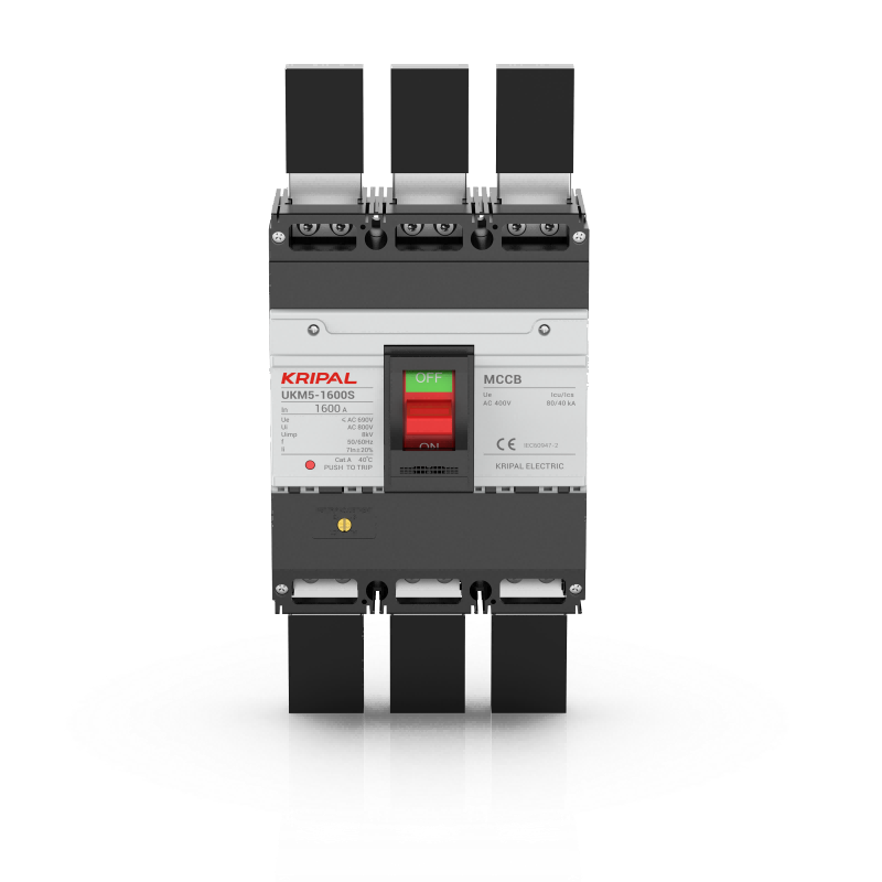 UKM5-1600 MCCB 3 Pole 1600A Moulded Case Circuit Breaker CE Certified